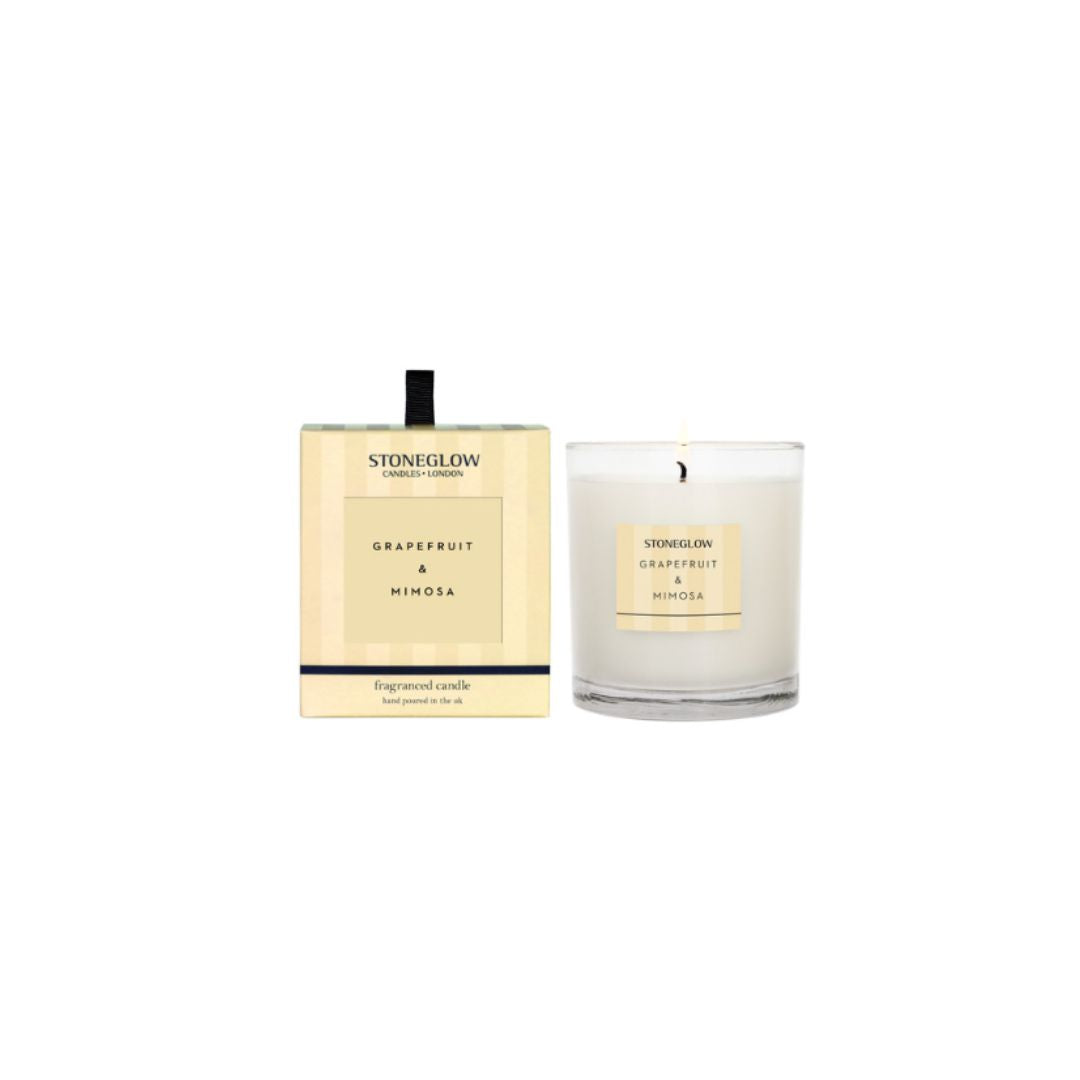 STONEGLOW MODERN CLASSIC CANDLE | GRAPEFRUIT & MIMOSA