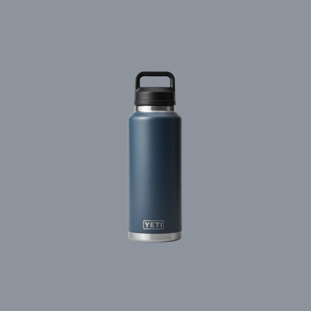 Yeti Rambler 46oz Bottle with Chug Cap | Navy
