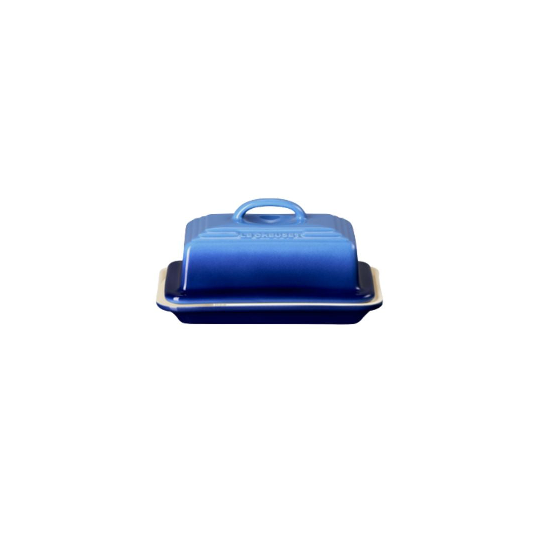 Le Creuset Azure Stoneware Butter Dish