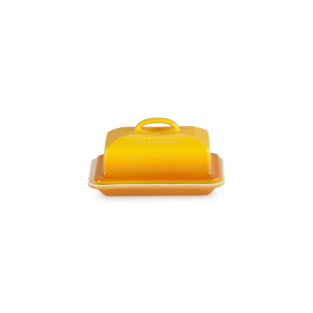 LE CREUSET BUTTER DISH NECTAR