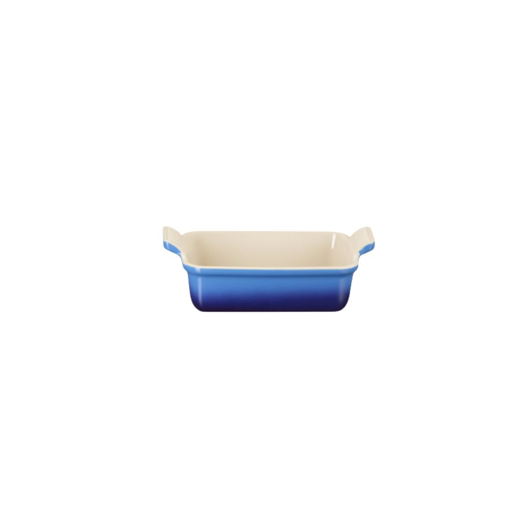 Le Creuset Azure Stoneware Heritage Rectangular Dish | 19cm