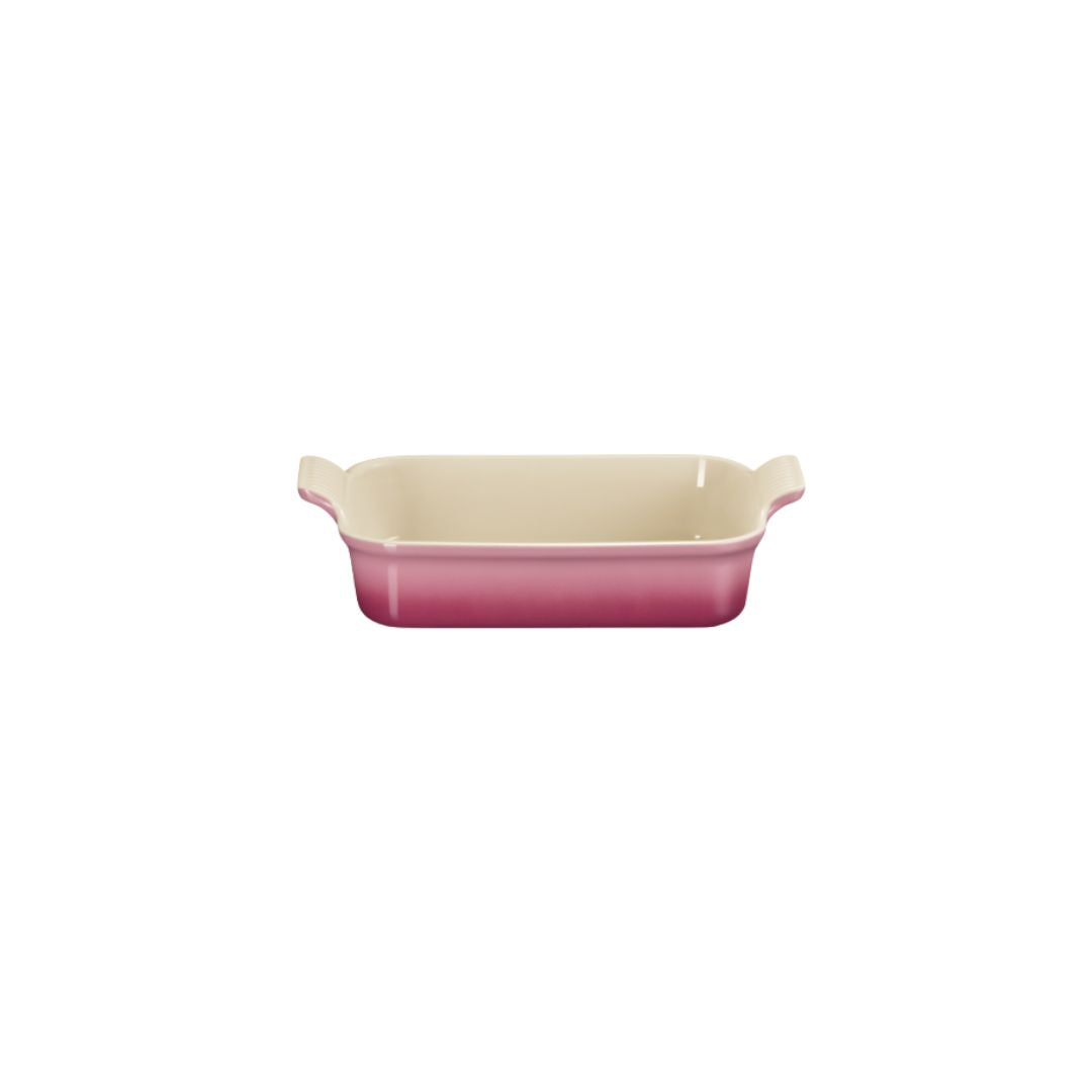 Le Creuset Stoneware Heritage Rectangular Dish 26cm | Rose Quartz