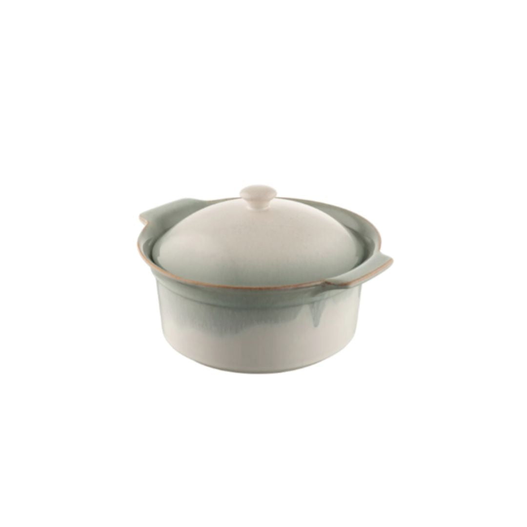 BELLECK TIVOLI OVAL BAKER WITH LID