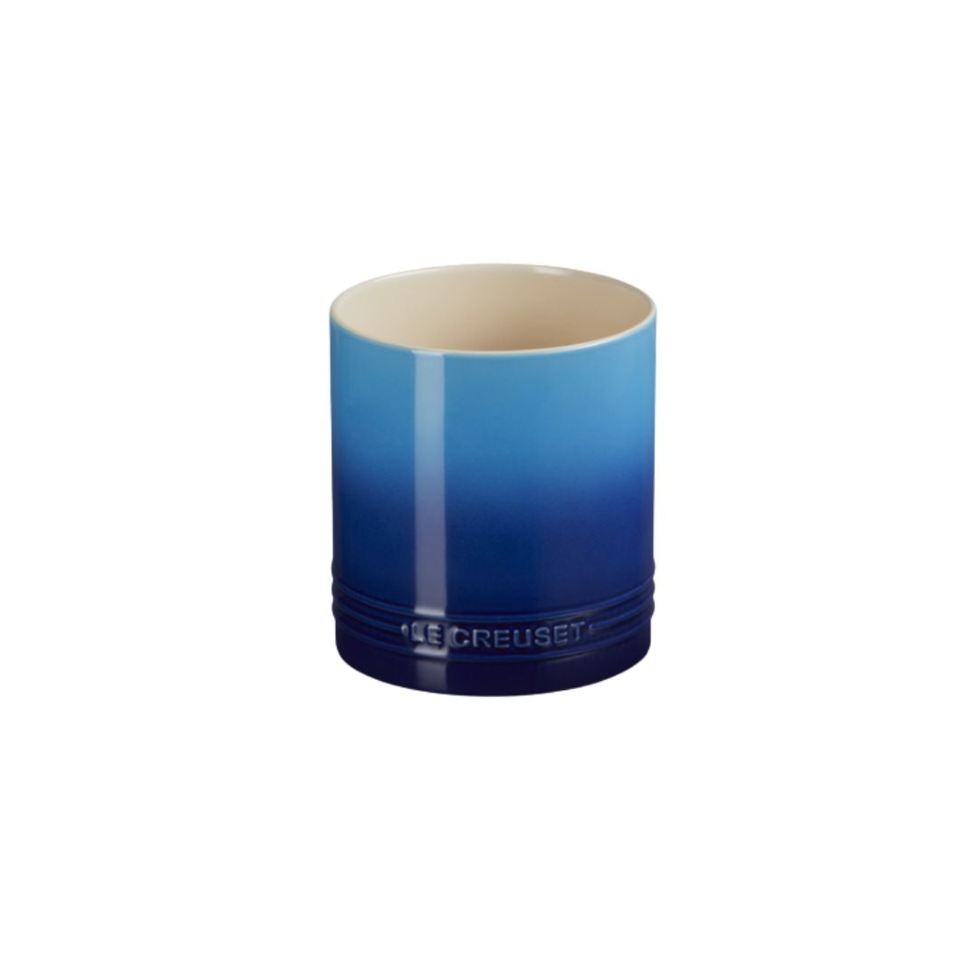 Le Creuset Azure Stoneware Signature Utensil Jar