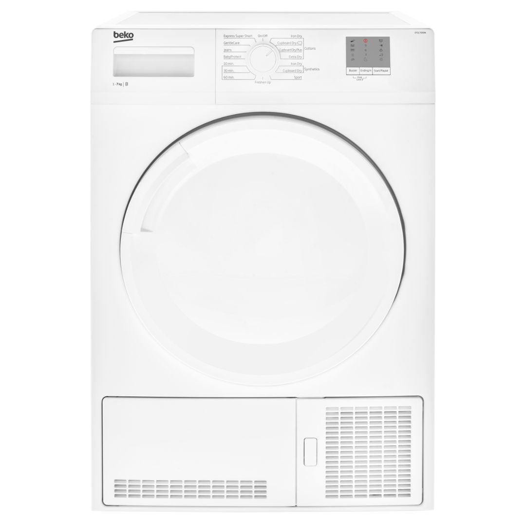 BEKO DTGC7000B 7KG CONDENSER DRYER BLACK 7185531870