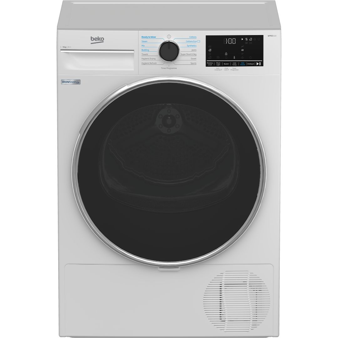 BEKO B5T4923IW 9KG HEAT PUMP DRYER