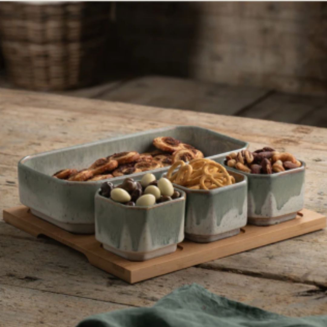 BELLECK TIVOLI SERVING SET