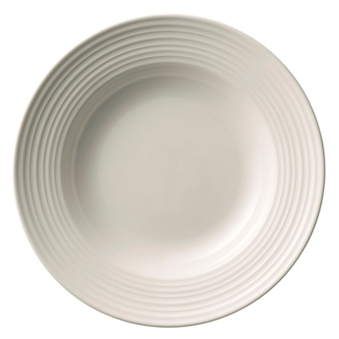 BELLEEK LIVING RIPPLE PASTA DISH SET OF 4