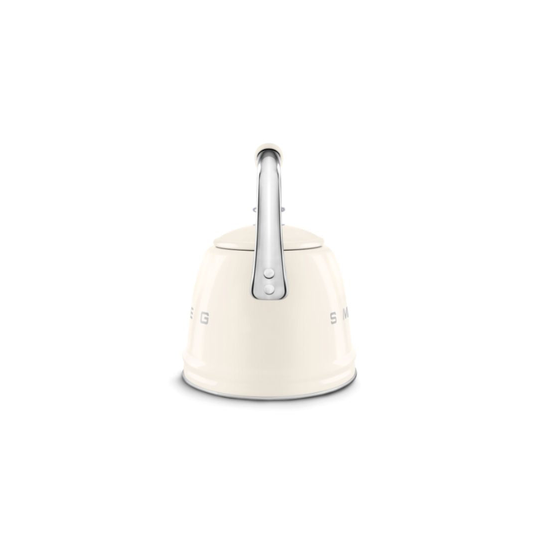 Smeg Cream Whistling Kettle | WKF01CR
