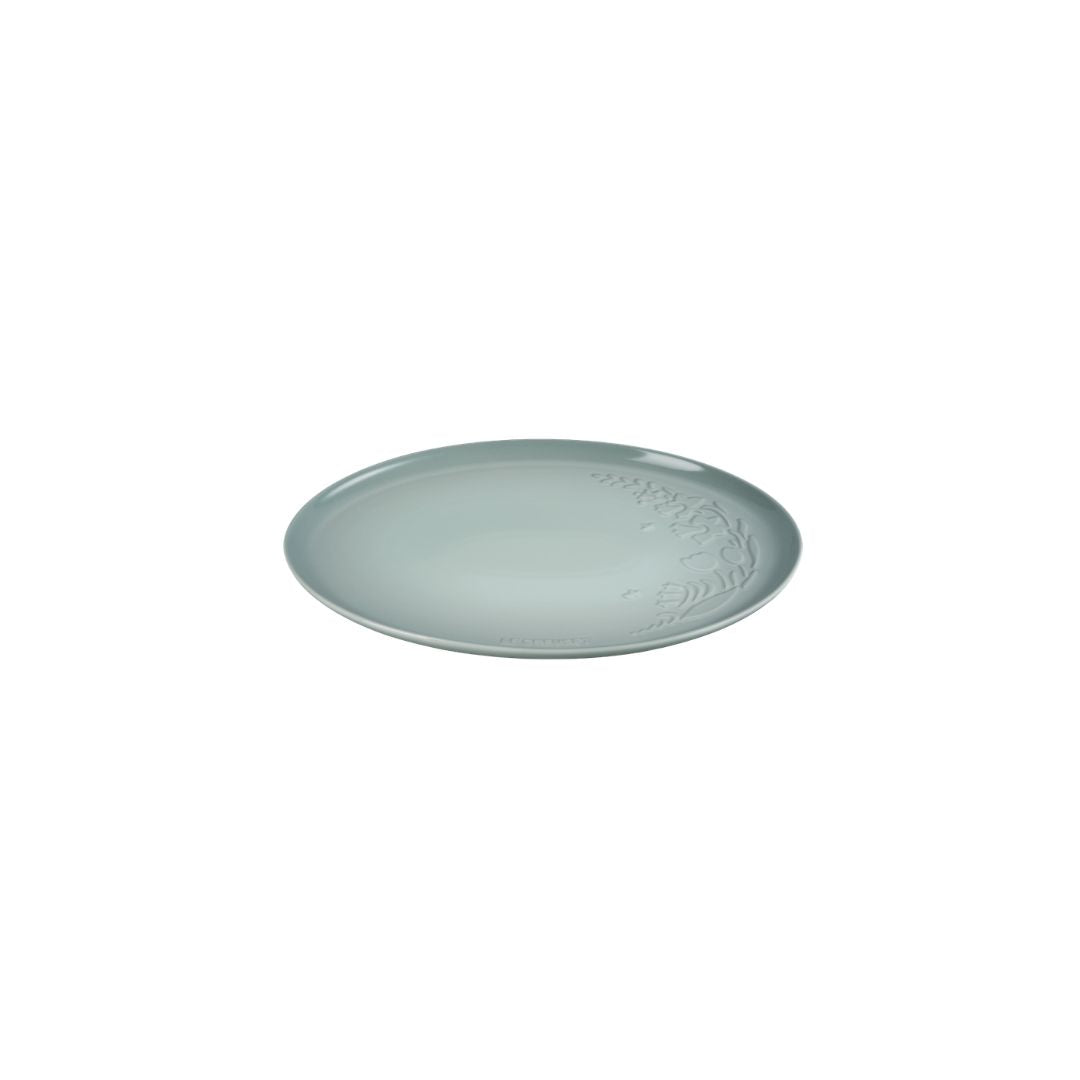 Le Creuset Stoneware Jardin Oval Serving Platter | Sea Salt