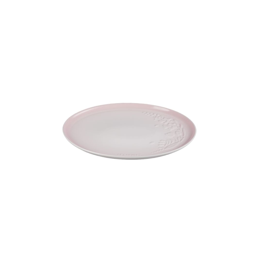 Le Creuset Stoneware Jardin Oval Serving Platter | Shell Pink