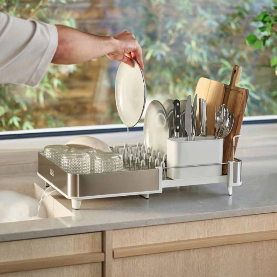 JOSEPH JOSEPH EXTEND™ STEEL EXPANDABLE STONE DISH DRAINER