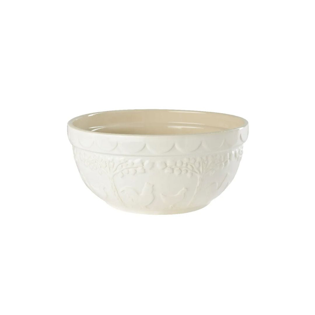 THE PANTRY MEDIUM WHITE CERAMIC BOWL