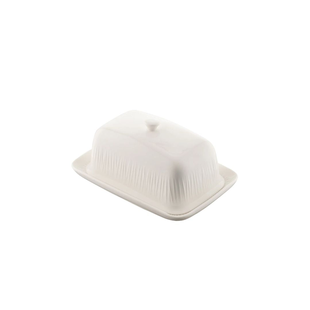 BELLEEK LIVING ERNE BUTTER DISH