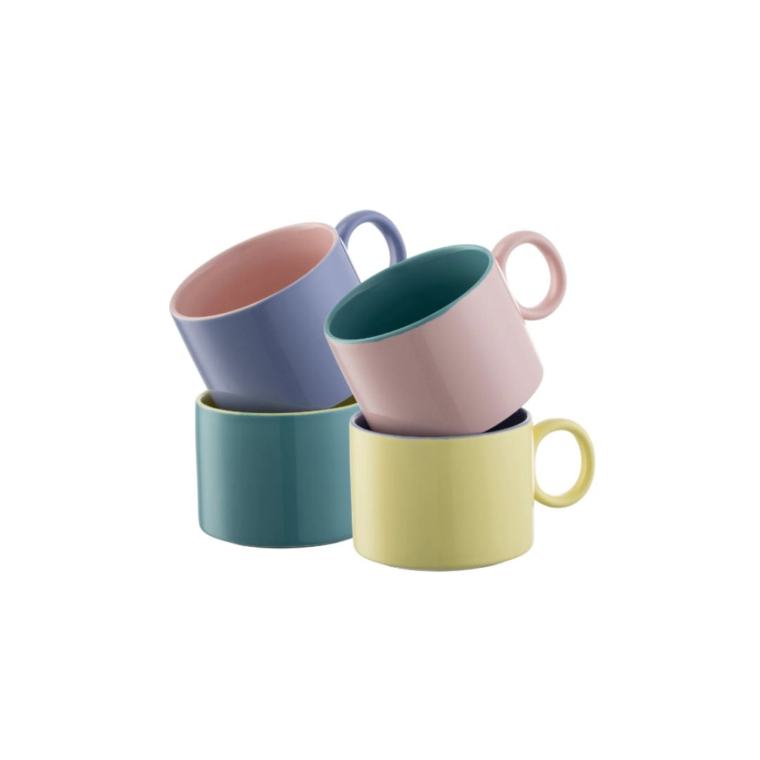 Belleek Living Hoopla Mugs Set of 4