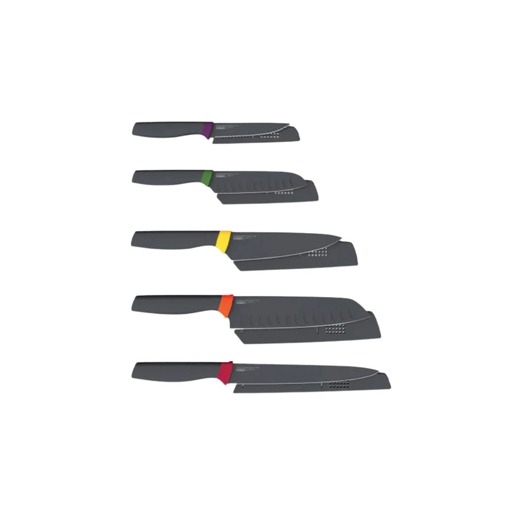 JOSEPH JOSEPH ELVATE MULTICOLOUR KNIVES 6 PIECE SET
