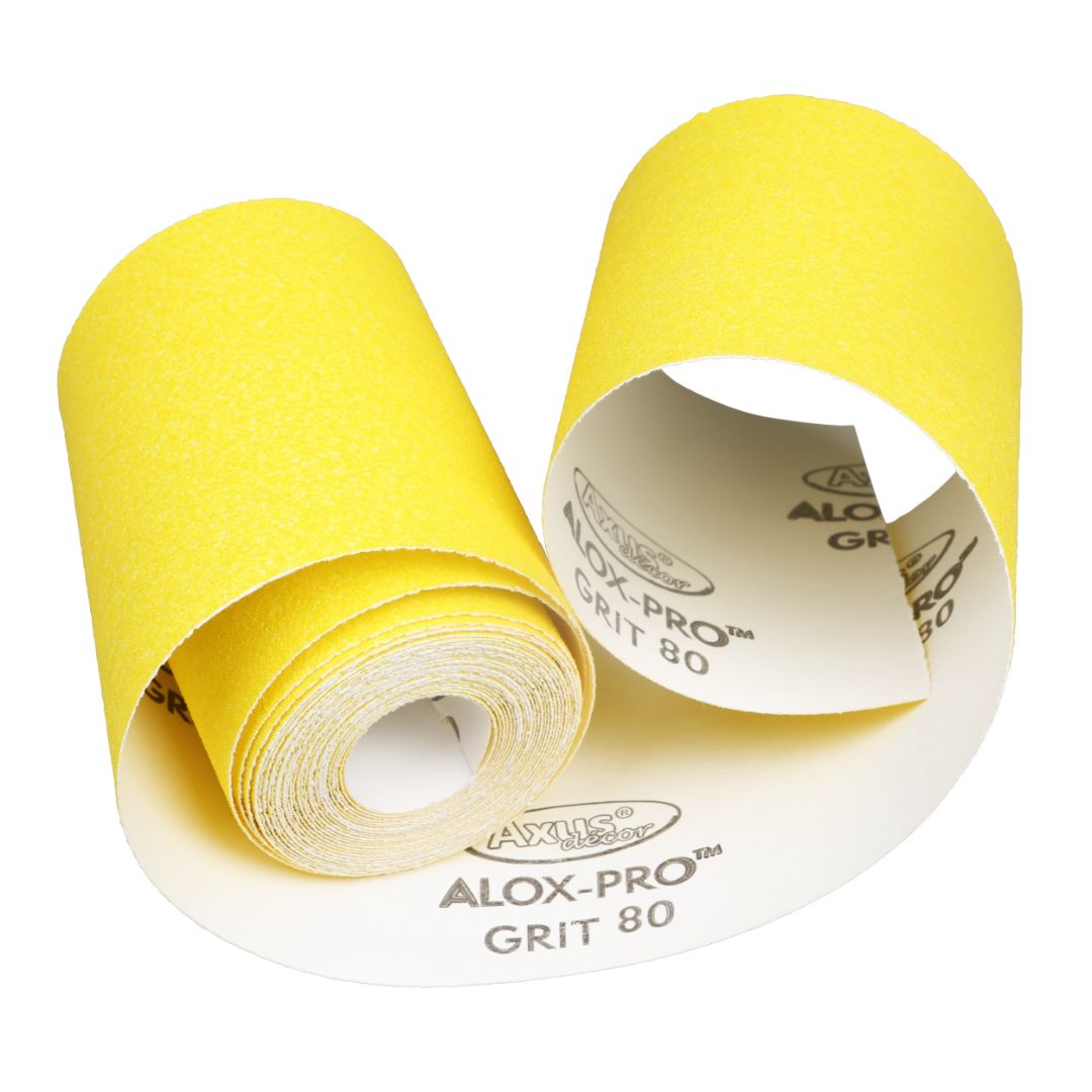 AXUS ALOX PRO PAPER 5MTRX115MM GRIT 80