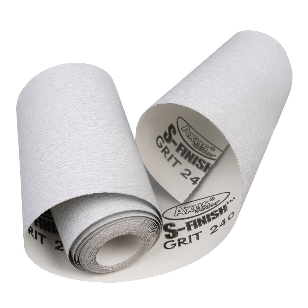 AXUS S-FINISH ABRASIVE PAPER 5M X115MM