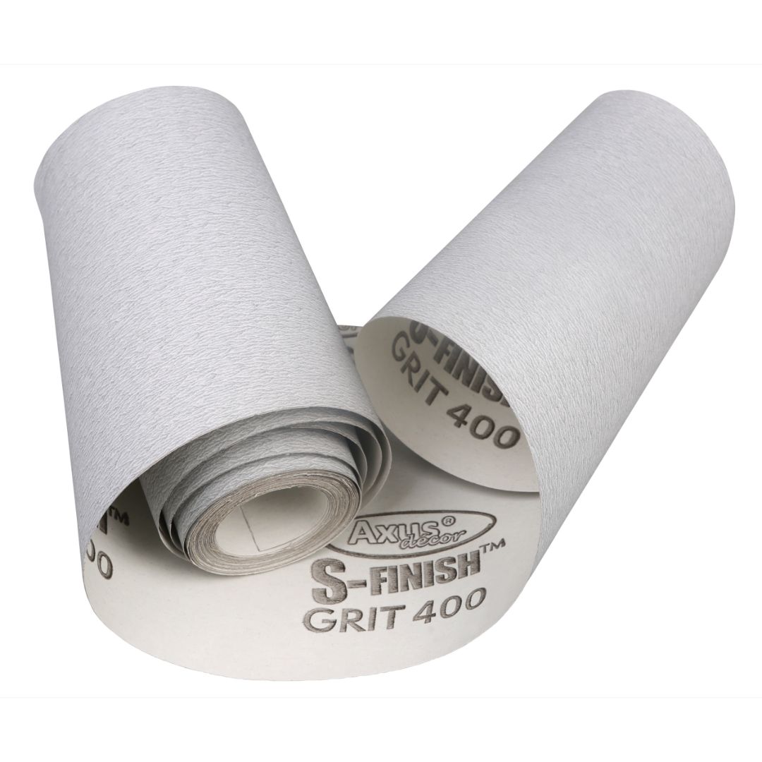 AXUS S-FINISH ABRASIVE PAPER 5M X115MM