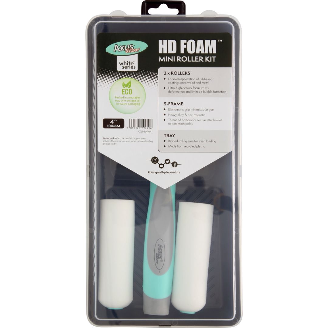 AXUS HD FOAM MINI KIT 4" WHITE SERIES