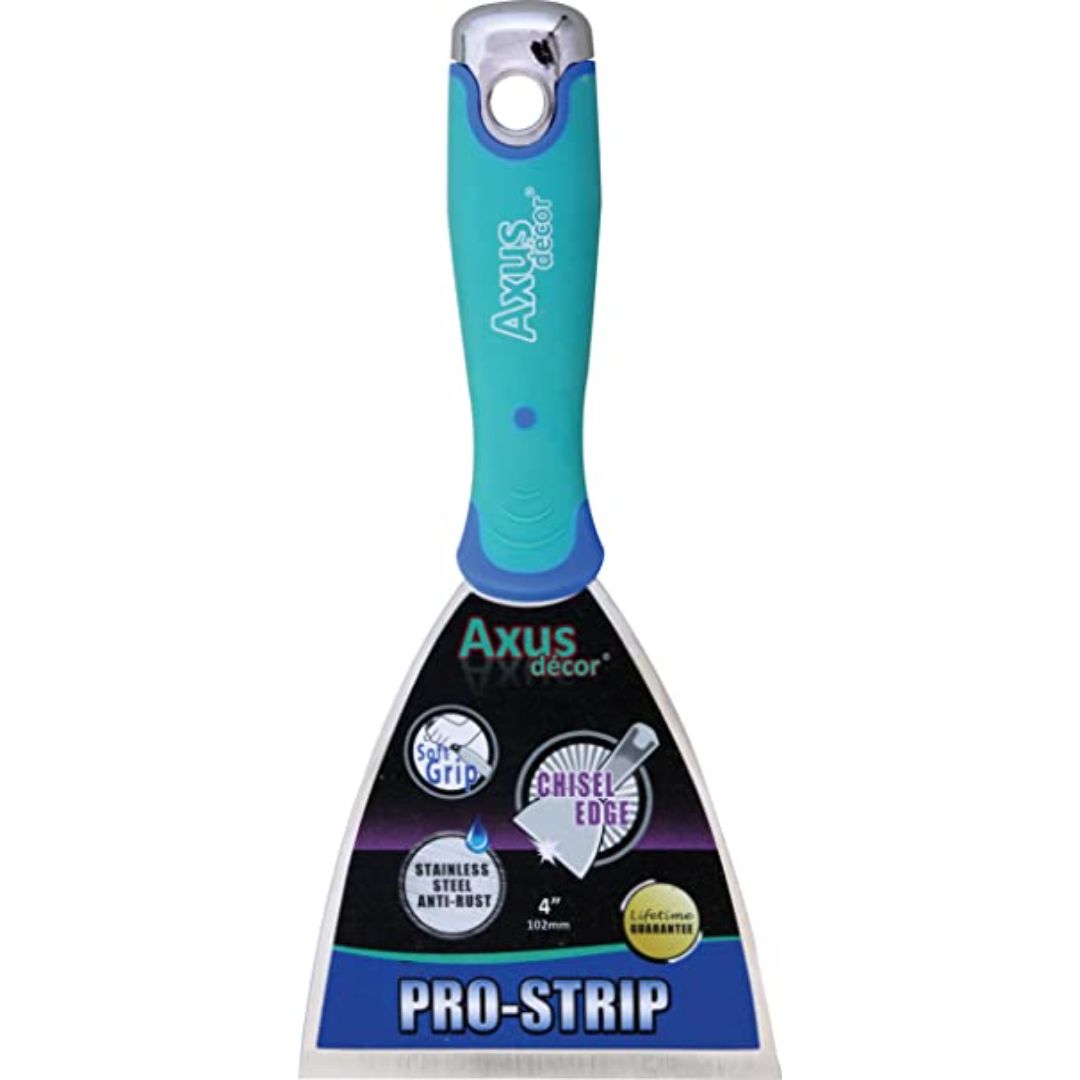 AXUS PRO-STRIP SCRAPER 4" (100MM) BLUE SERIES