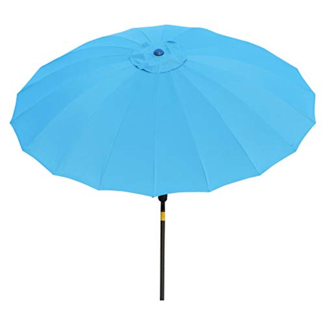 PARASOL ALUMINIUM BLUE SHANGHAI 2.6M
