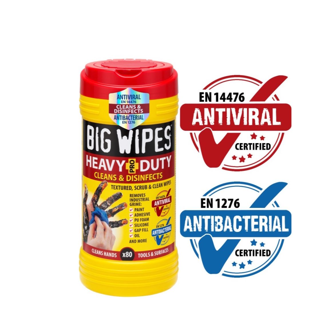 BIG WIPES HEAVY DUTY TUB | 80 WIPES