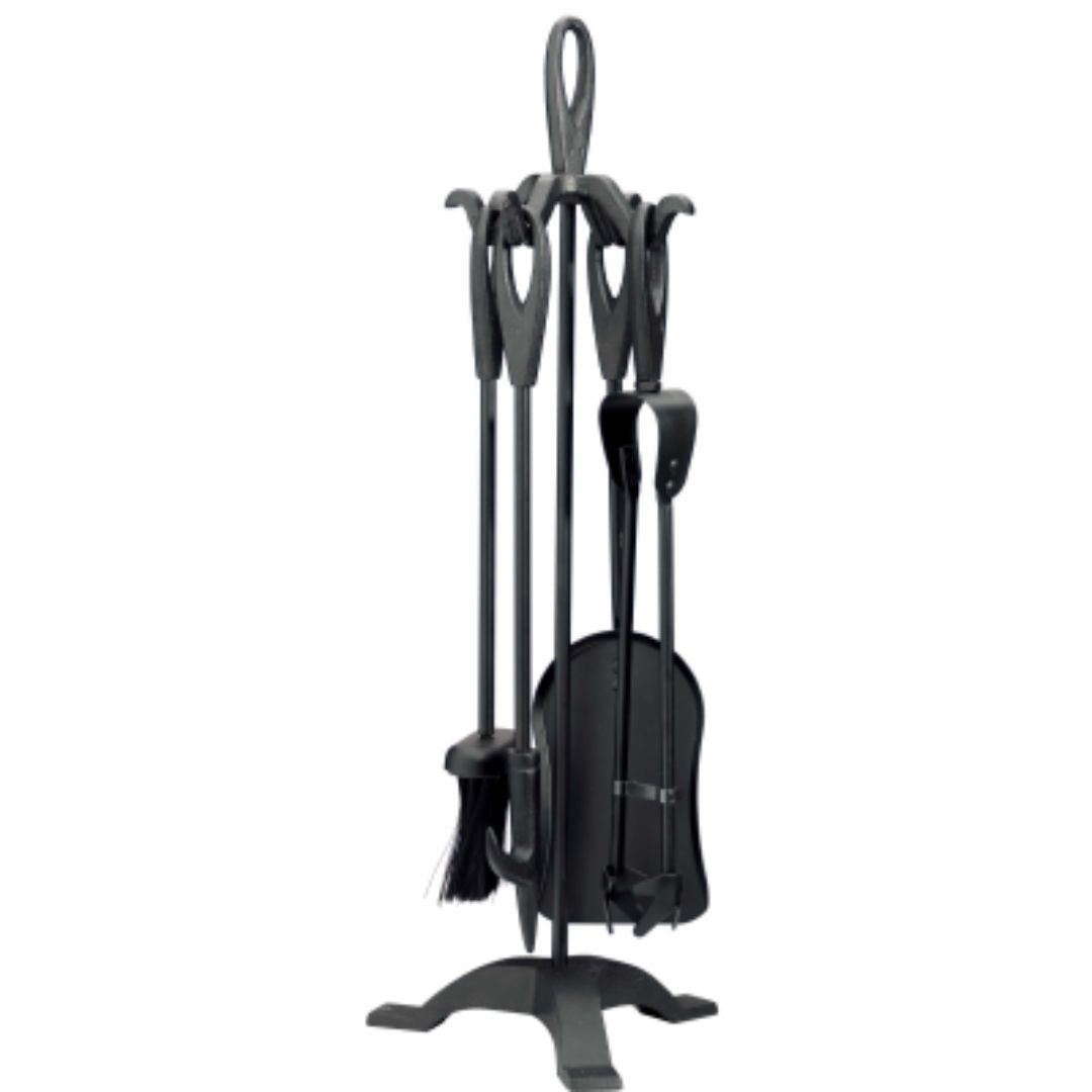 CASTLE LIVING LOOP 5 PIECE COMPANION SET BLACK