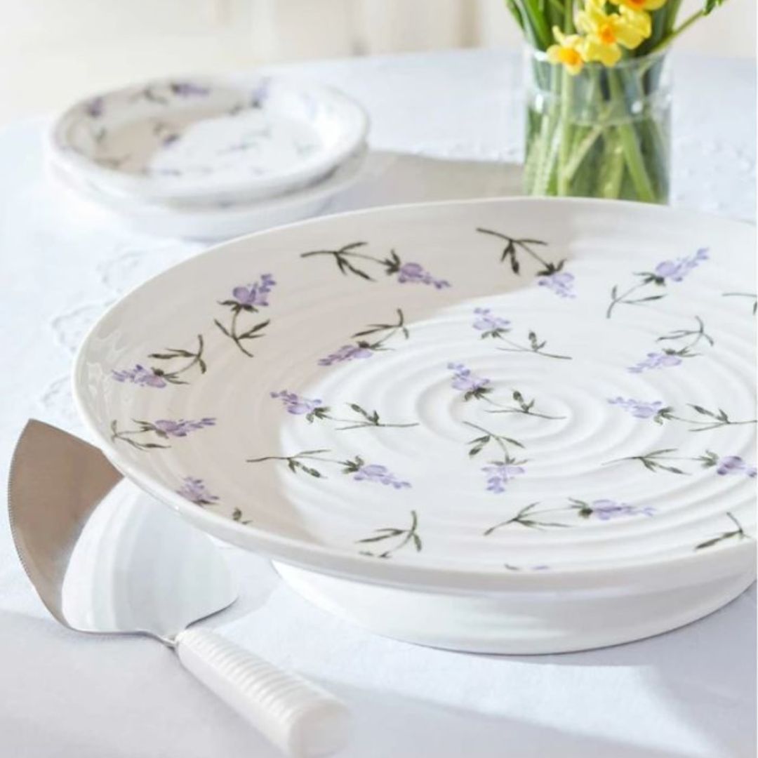 PORTMEIRON SOPHIE CONRAN LAVANDULA CAKE PLATE