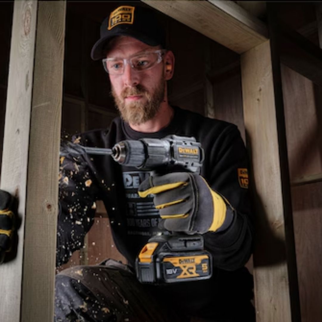 Dewalt 18V XR Brushless 100 Year Hammer Drill Driver 2 X 5AH