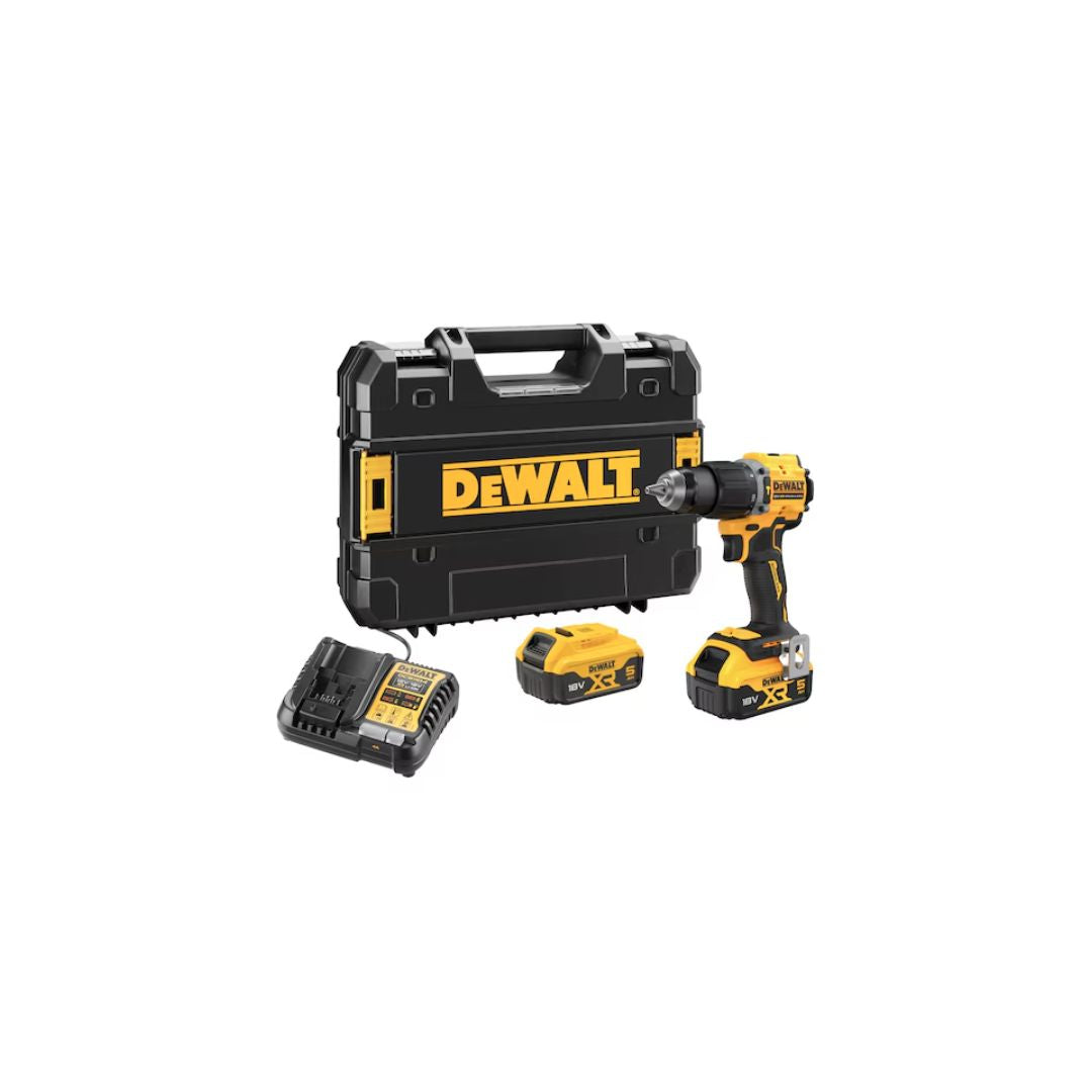 DEWALT 18V COMBI DRILL 2 X 5AH | DCD799P2T