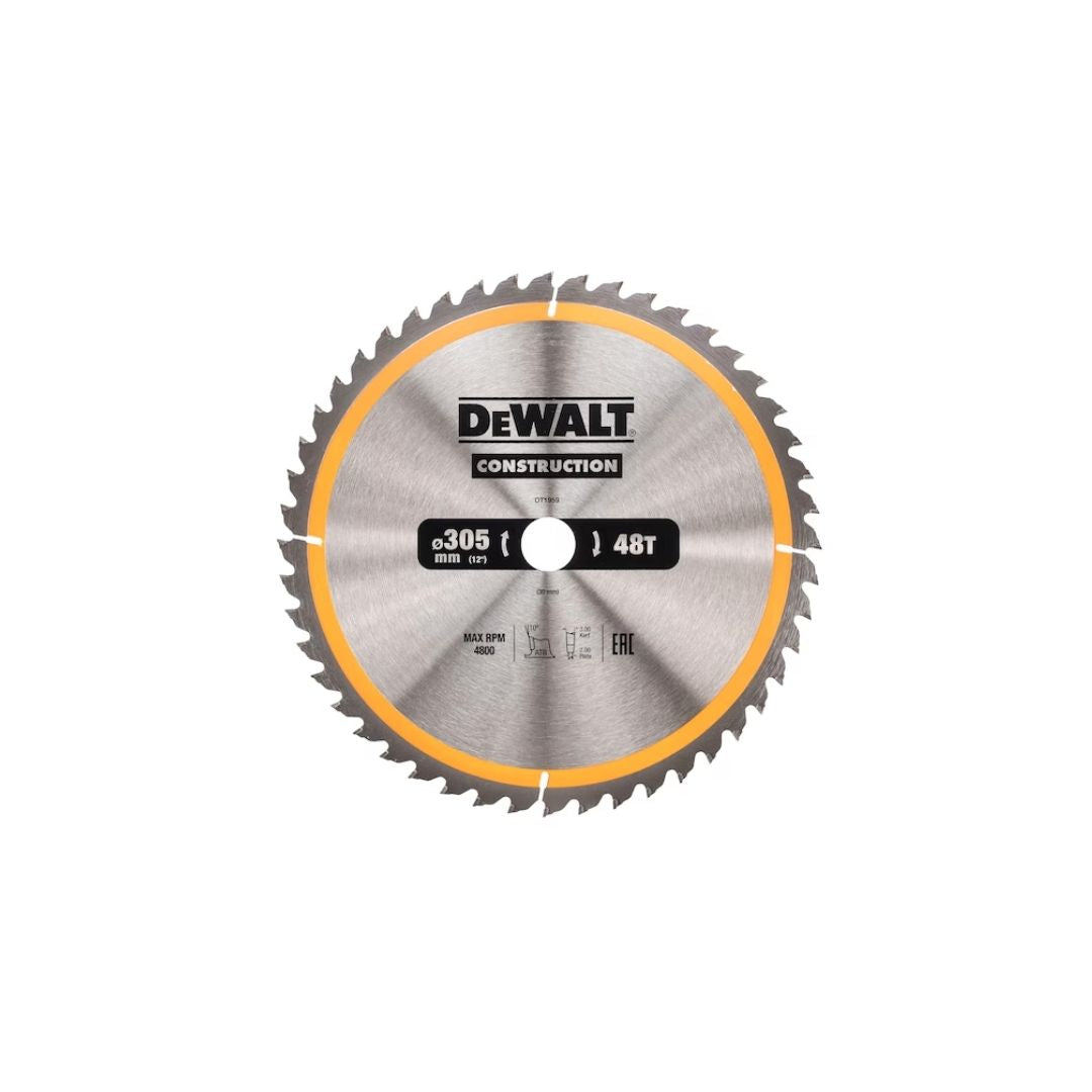 Construction Circular Saw Blade Stationary General Purpose 305mm 48T