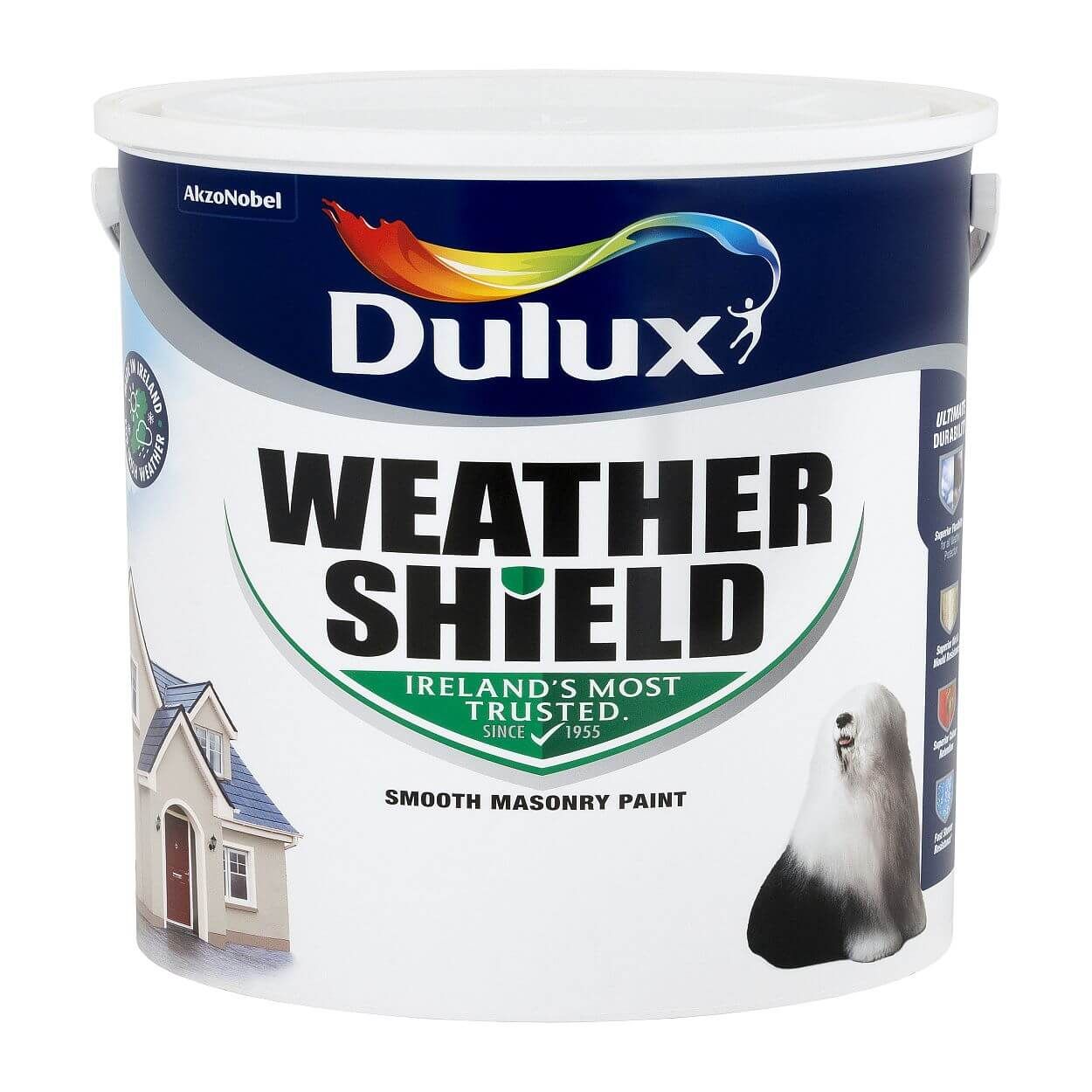 DULUX WEATHERSHIELD WHITE | 5LTR