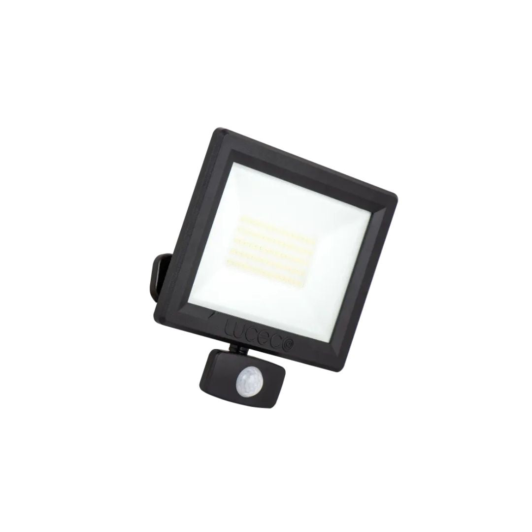 Luceco Essence 50W LED Floodlight with PIR Sensor