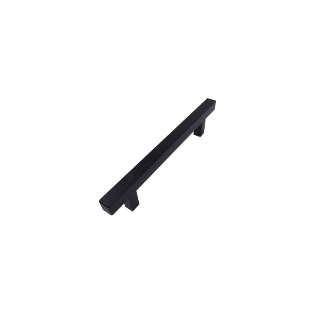 Headbourne Square T-Bar Cabinet Handles Black