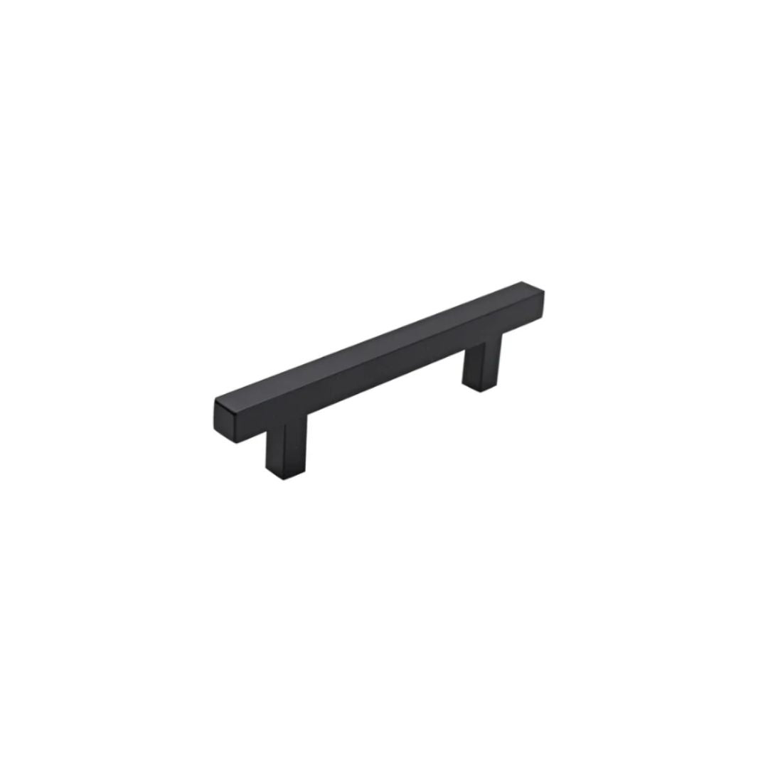 Headbourne Square T-Bar Cabinet Handles Black