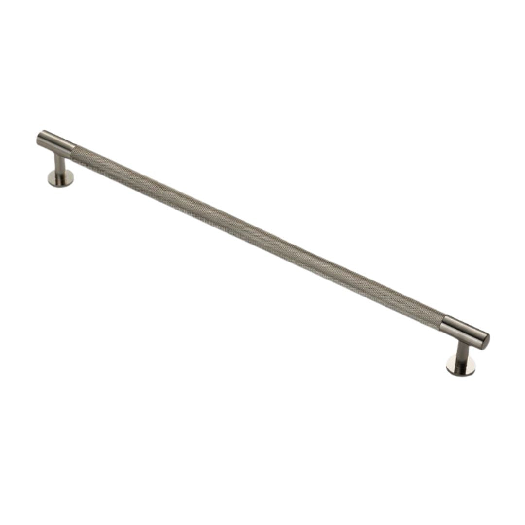 KNURLED PULL HANDLE 350MM | SATIN NICKEL