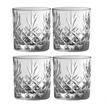 GALWAY CRYSTAL RENMORE DOF/WHISKEY SET OF 4