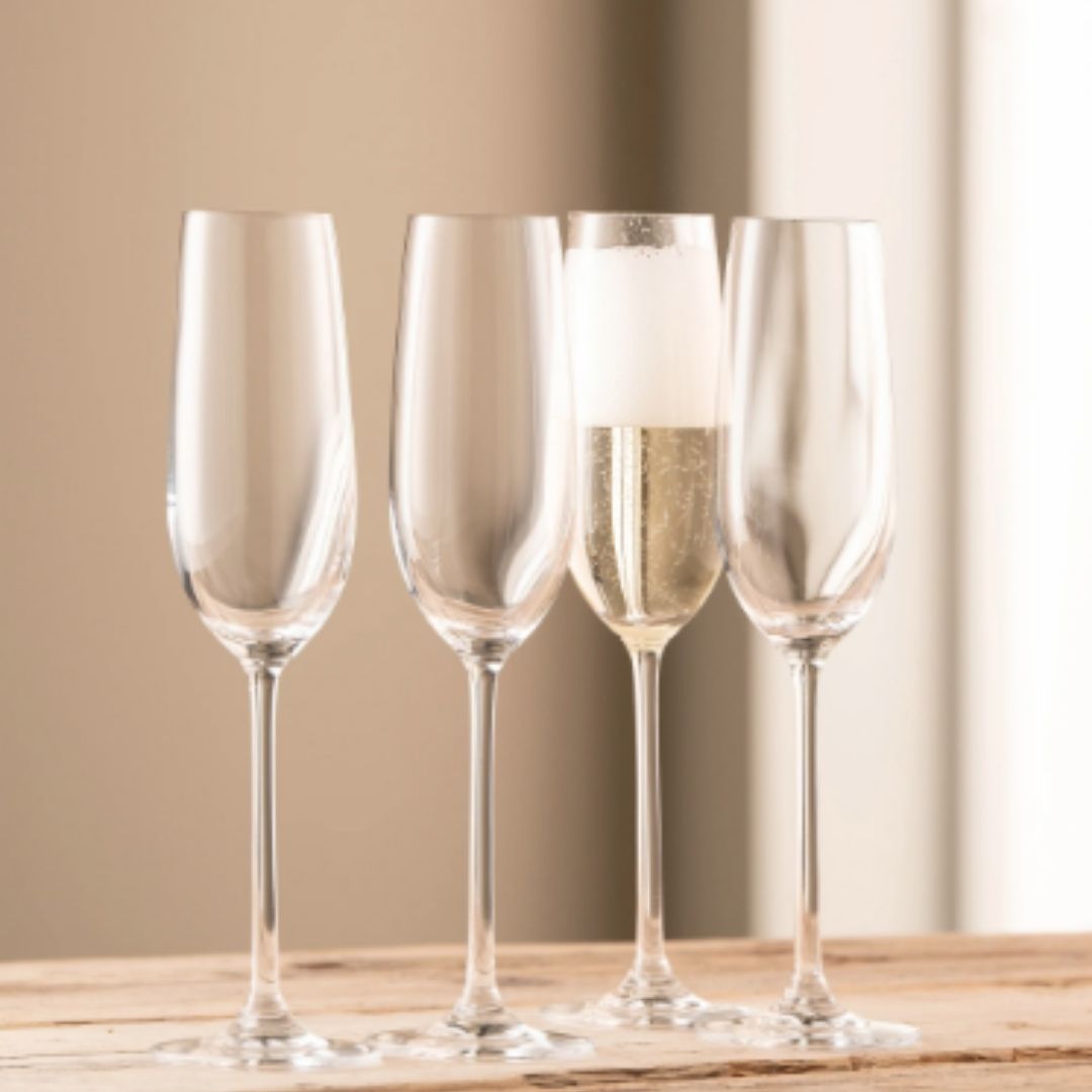 Galway Crystal Erne Wine Glass Set of 4