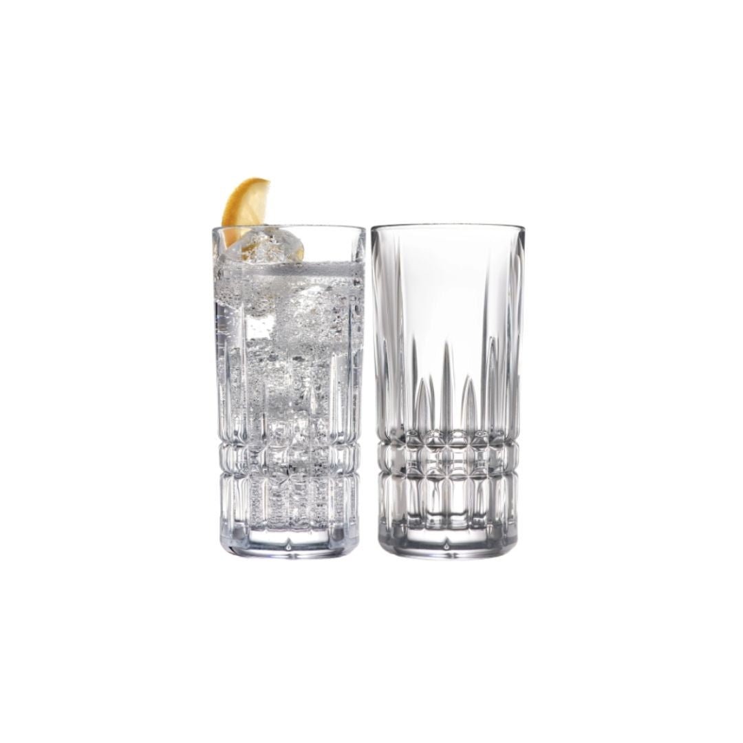 Galway Crystal Liffey Hiball Glass Pair