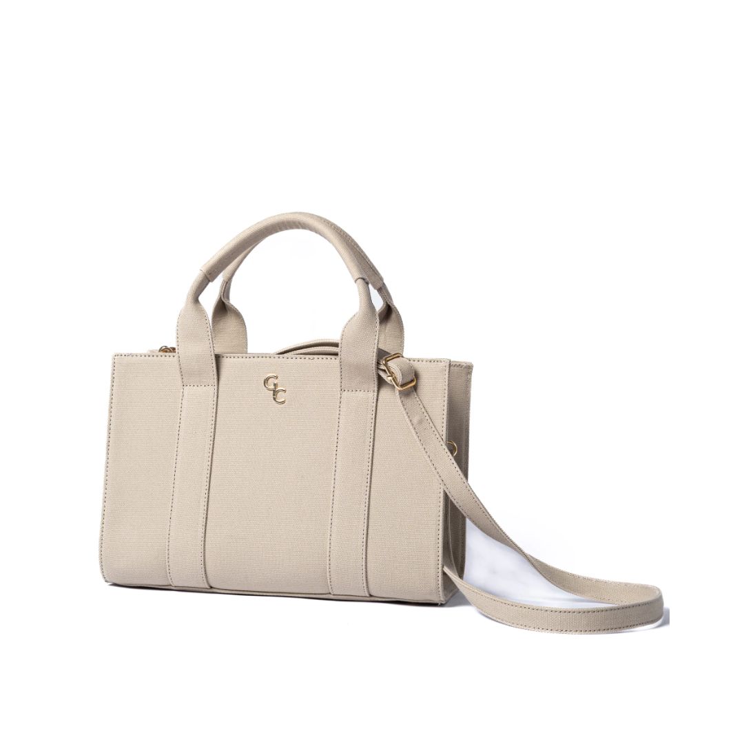 GALWAY MEDIUM TOTE OAT CANVAS
