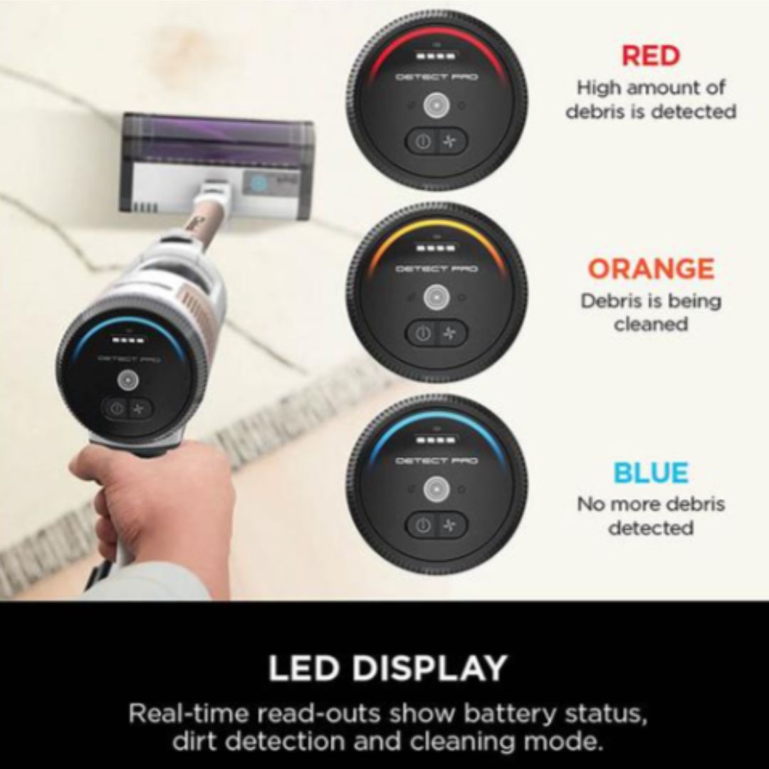 SHARK DETECT PRO CORDLESS PET VACUUM CLEANER WITH AUTO-EMPTY | IW3611UKT