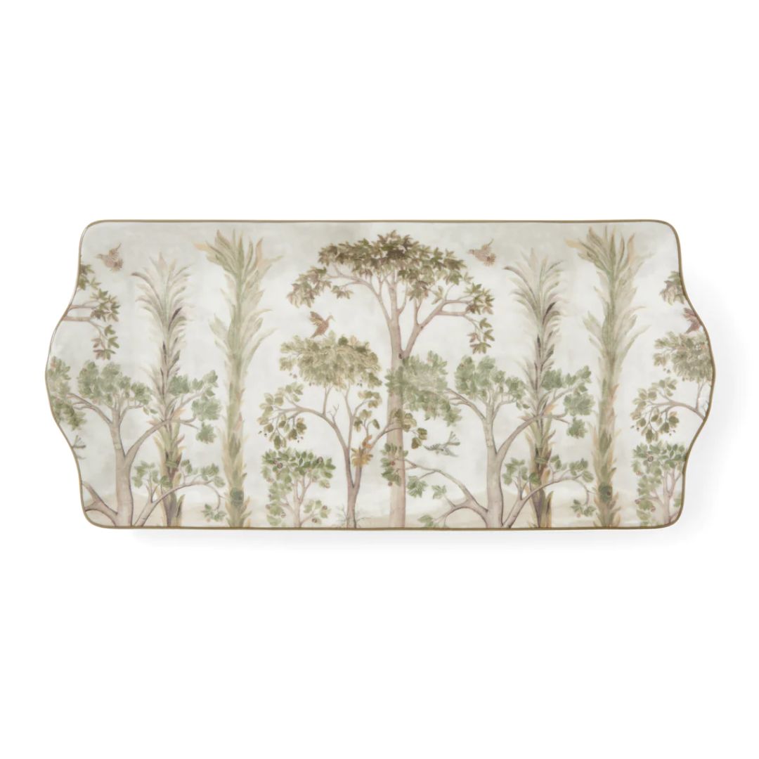PORTMEIRION TALL TREES SANDWICH TRAY 12"