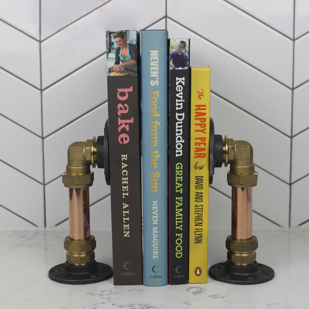 KOPPER KREATION INDUSTRIAL BOOK END HOLDERS