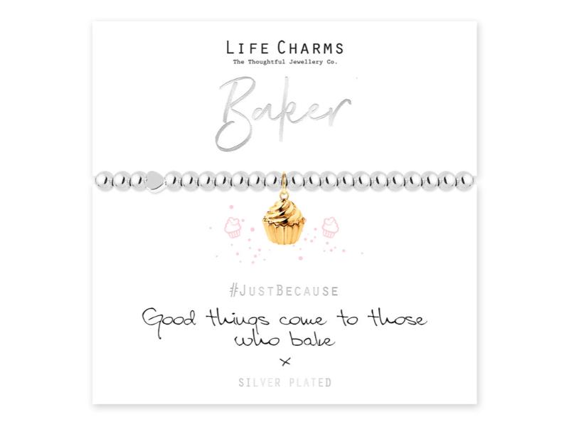 LIFE CHARMS BRACELET BAKER