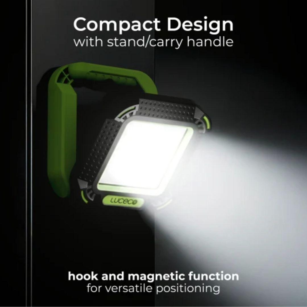 Luceco Rechargeable LED Work Light | LWR10G65-01