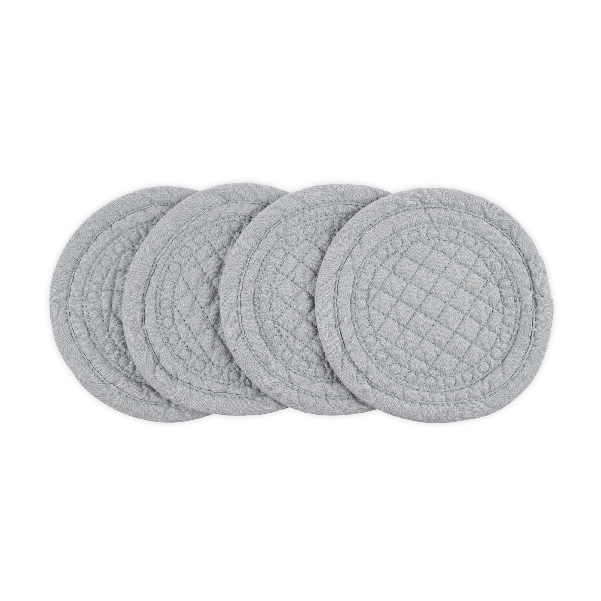 MARY BERRY SIGNATURE COTTEN COASTER GREY