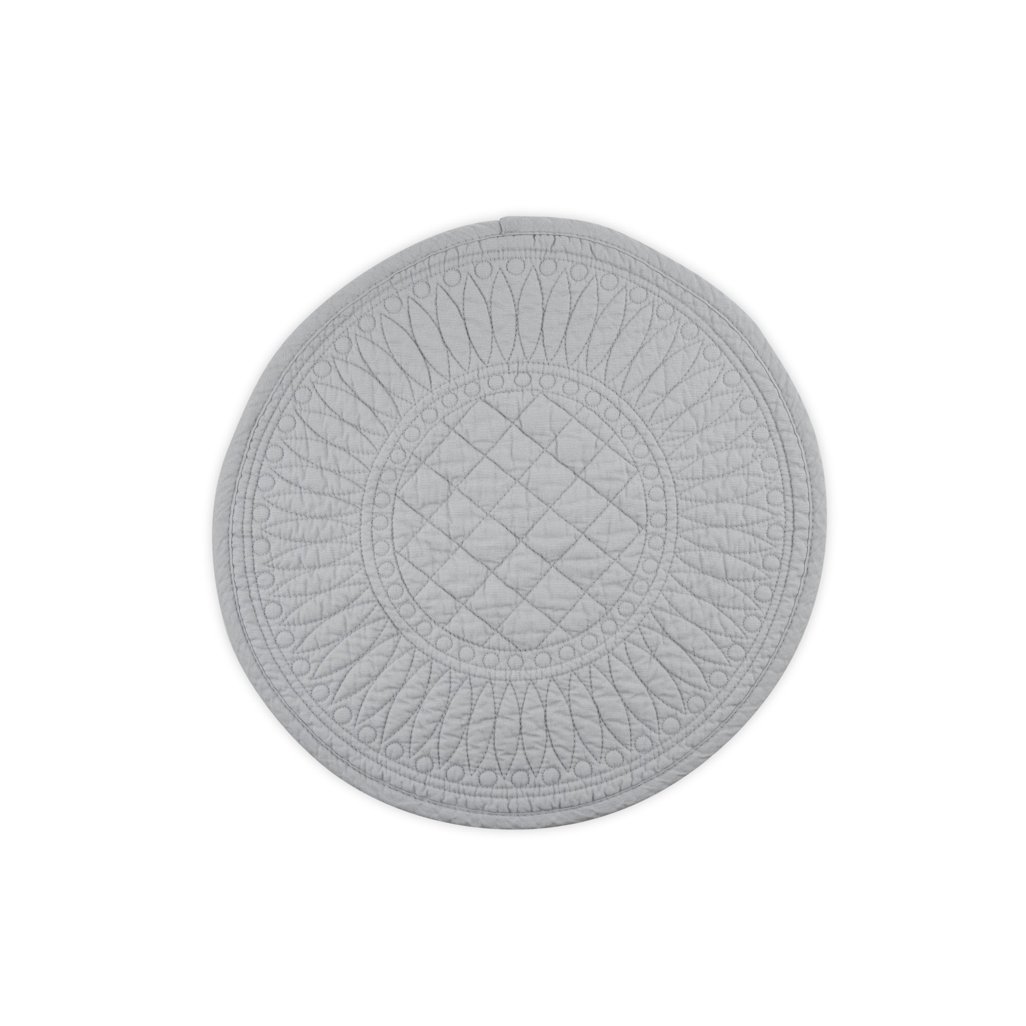 MARY BERRY SIGNATURE COTTON PLACEMAT | GREY