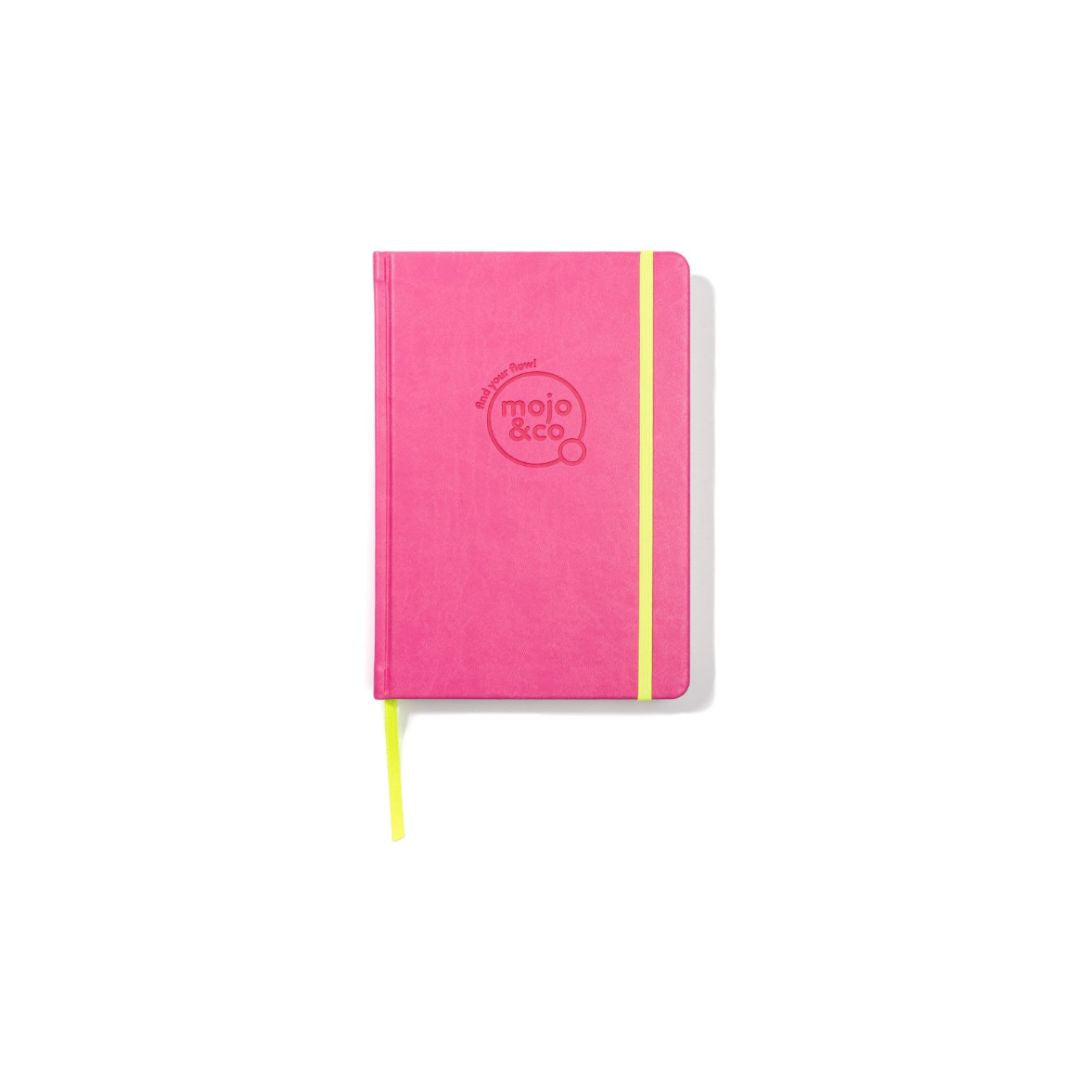 MOJO BRAIN DUMP JOURNAL | HOT PINK