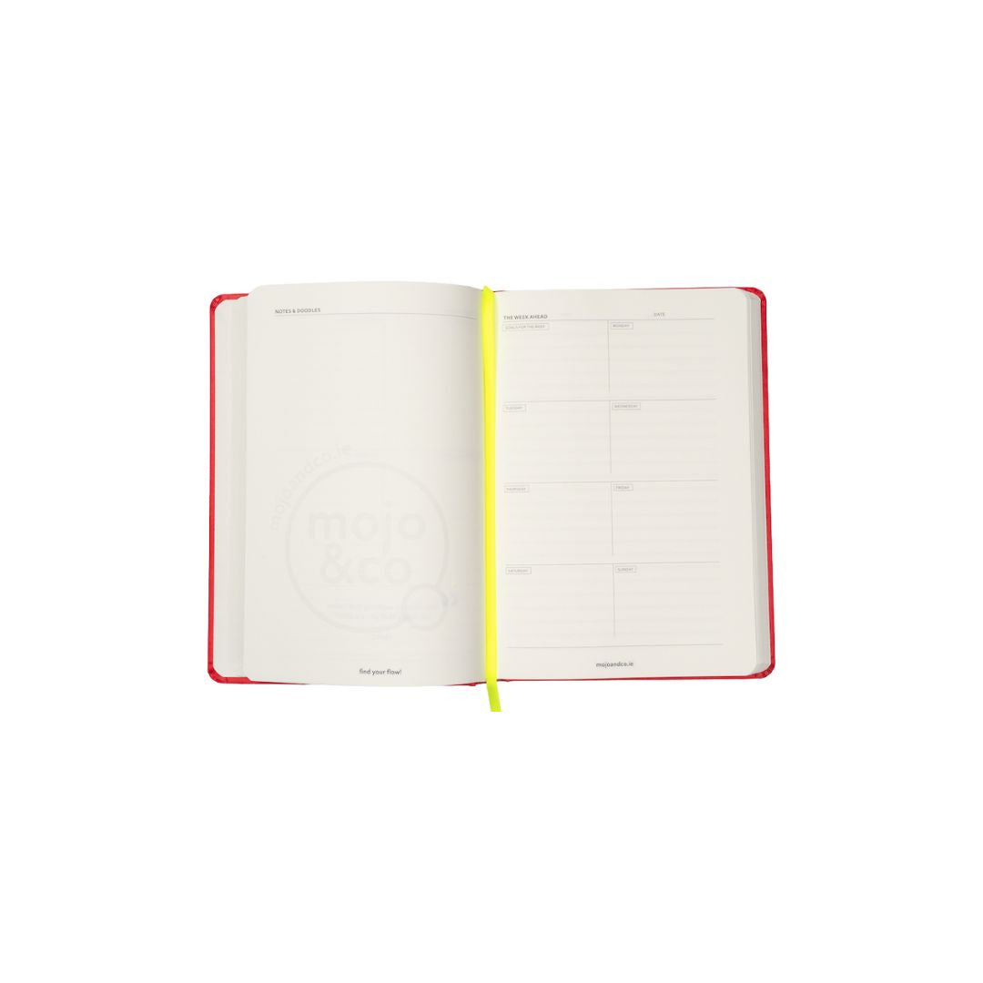 MOJO BRAIN DUMP JOURNAL | HOT PINK